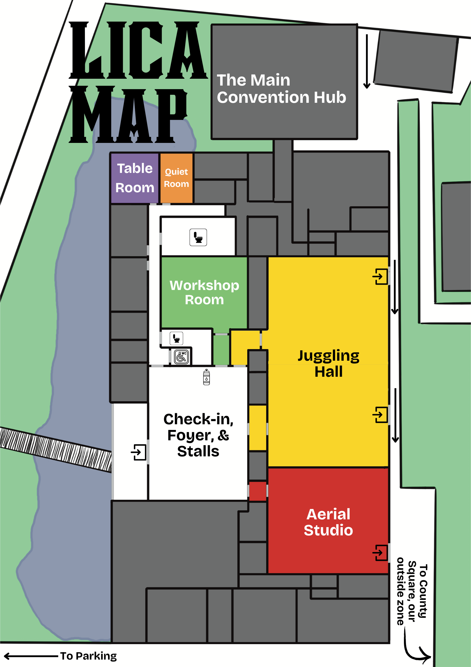 LICA Building Map for LUCC 2026