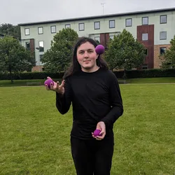 lumacs members displaying Juggling Balls